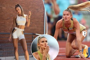 A German track star, who has been dubbed the "world's sexiest athlete," says she turned down a hefty payday from a "well-known" sponsor, despite barely earning money from her sport. 