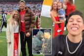 Jackson Mahomes posts Super Bowl 2024 video with Brittany after awkward concert moment