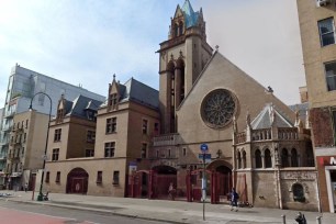 Church at East 14th St. in NYC