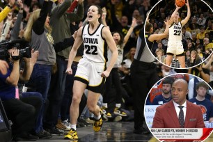 ESPN analyst Jay Williams said Saturday that Caitlin Clark shouldn't be considered a great player until she leads Iowa to a national title.