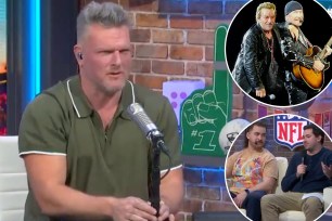 Pat McAfee, U2