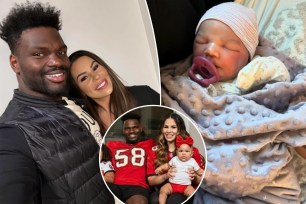 Shaquil Barrett and his family