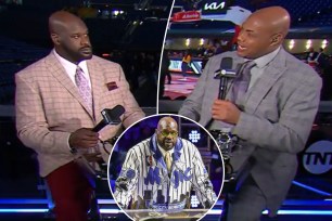 Charles Barkley jabs Shaq over TNT not airing jersey retirement