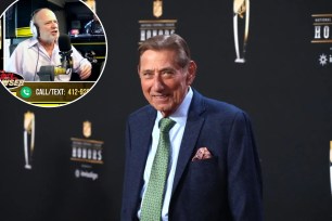 Joe Namath surprised Pittsburgh media legend Ron Cook by calling into his final show.