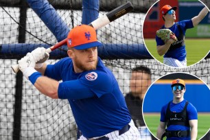 Harrison Bader is in the ear of Mets outfield prospect about an offseason routine