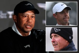Tiger Woods, Rory McIlroy (top-inset) and Phil Mickelson were all at the center of various controversies during the past few years when the Genesis Invitational has been held.