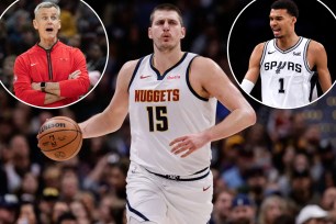 Nikola Jokic, Victor Wembanyama, Billy Donovan  