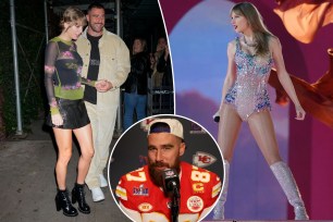 Travis Kelce appears to cast doubt overt Taylor Swift's Super Bowl plans