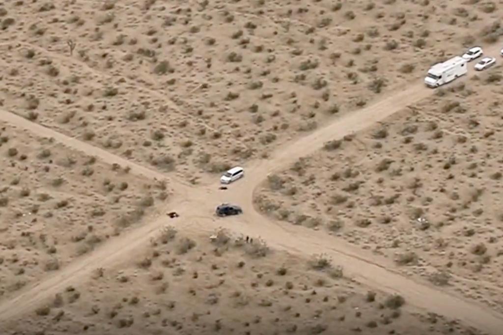 Deputies found six people dead in a remote area of the Mojave Desert in Southern California on Tuesday night, authorities said.