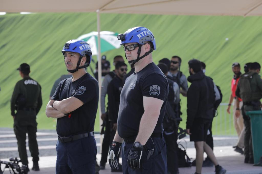 NYPD Emergency Services Unit competing in UAE Swat Challenge in Dubai - Day 4 highlights.