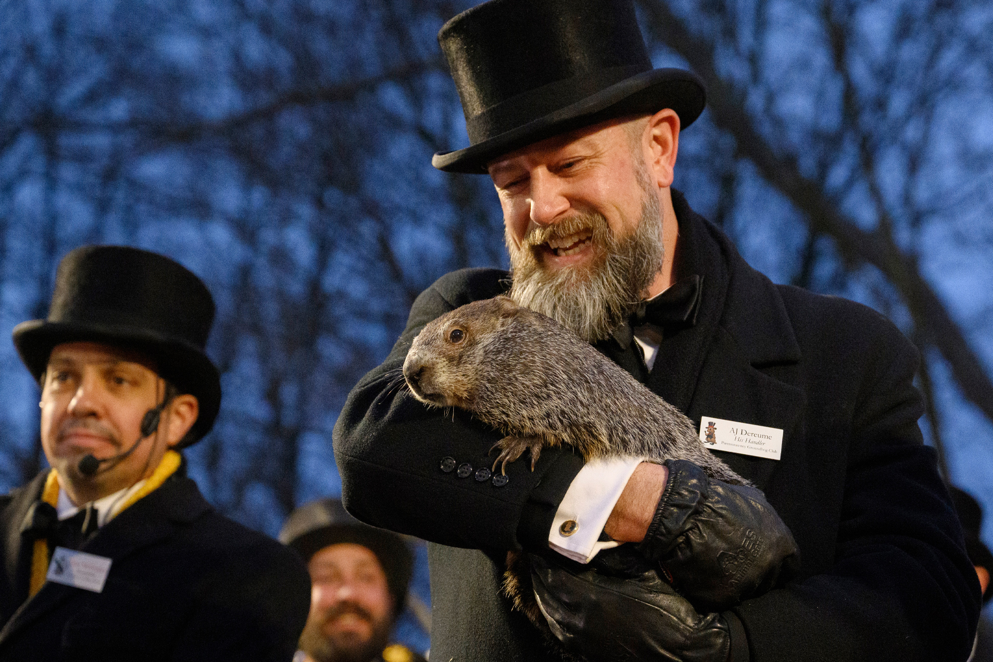 Punxsutawney Phil says spring is near