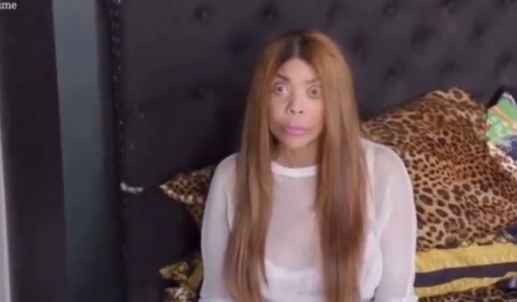 Wendy Williams looking crazed. 