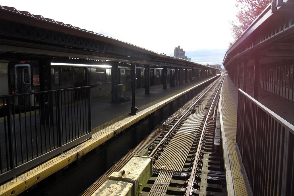 Woodlawn subway station.