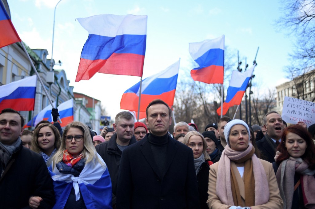 Alexei Navalny, President Vladimir Putin’s fiercest foe who died Friday in a Russian penal colony.