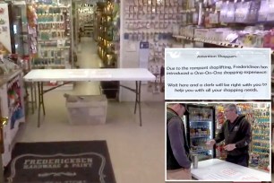 San Francisco's Fredericksen’s Hardware and Paint said its installed the new measures in response to shoplifting.