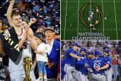 Denver Nuggets, Texas Rangers, and College Football championship 