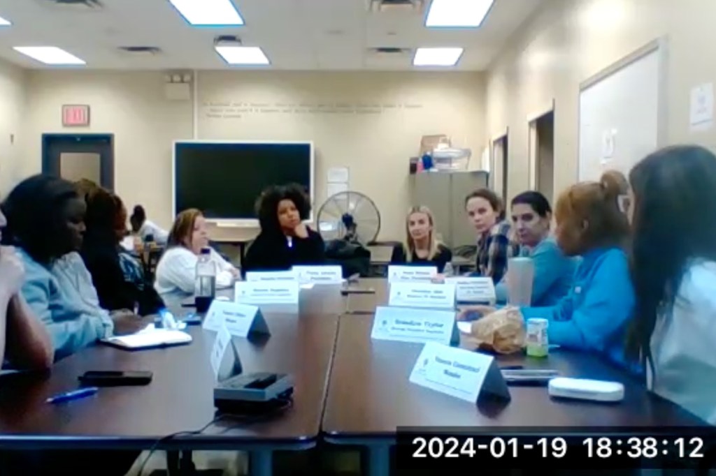 Zoom screenshot of CEC 22 meeting in January