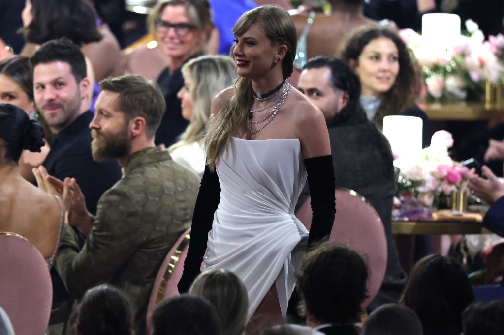 Taylor Swift walked right past ex Calvin Harris at the Grammys — how he reacted