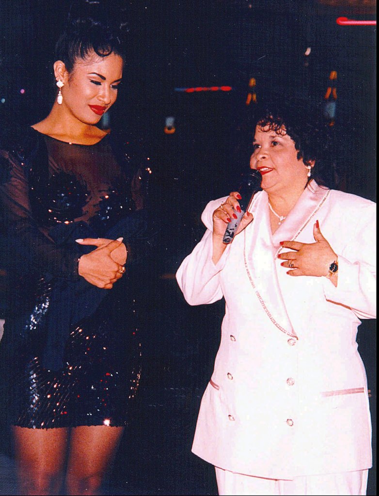 Selena Quintanilla and Yolanda Saldivar