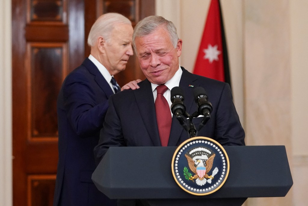 President Biden, King Abdullah II