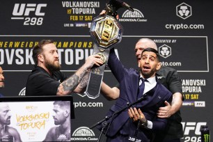 Was Ilia Topuria's grabbing of Volkanovski a sign of things to come?