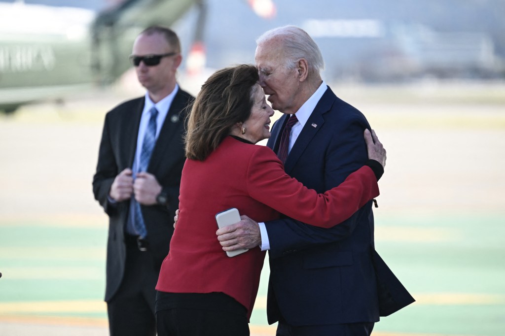 President BIden was in San Francisco for a series of fundraisers.