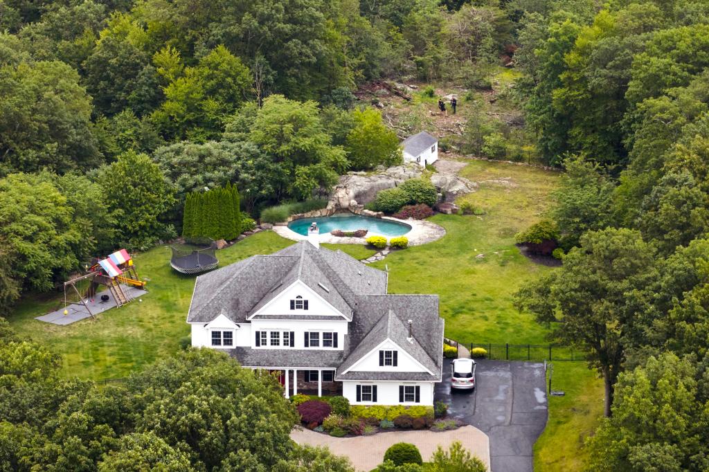 Haber's ritzy home, which he later sold for $1.8 million. 