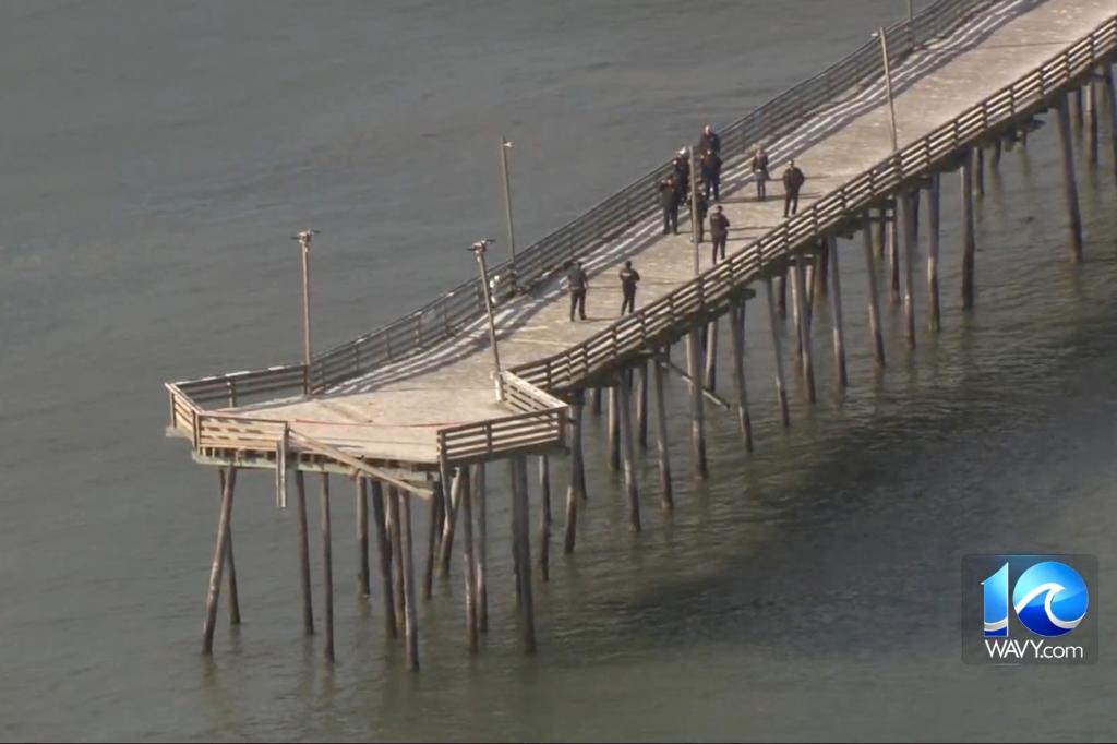 Pier where SUV flew off