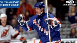 Today’s Iconic Moment in New York Sports: Wayne Gretzky’s 1,000th goal