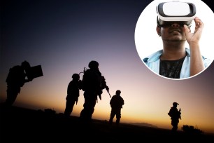 Combining virtual reality exposure with low electrical brain stimulation offers promising results for people who suffer from post-traumatic stress disorder (PTSD), a study published Wednesday found.