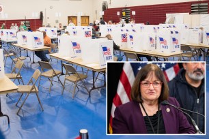 Annie Kuster and New Hampshire polling place