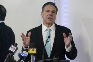 Former New York Gov. Andrew Cuomo