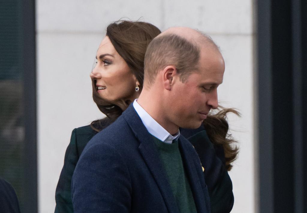 Kate Middleton and Prince William. 