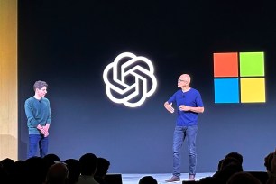 OpenAI CEO Sam Altman and Microsoft CEO Satya Nadella