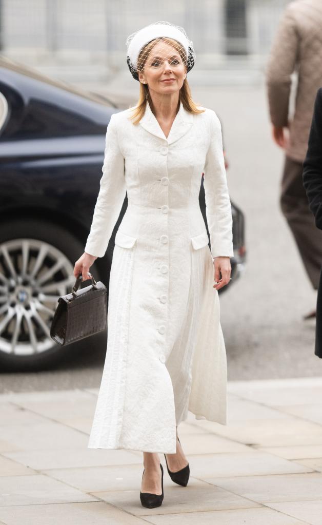 Geri Halliwell attends the 2024 Commonwealth Day Service at Westminster Abbey on March 11, 2024 in London, England.  