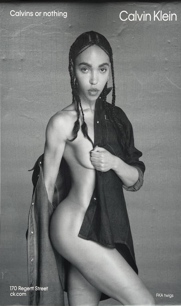 The UK partially reversed a ban on a racy Calvin Klein campaign featuring scantily clad singer-songwriter FKA Twigs.