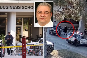 A photo of professor/killer Anthony Polito and some images of the UNLV campus he shot up.