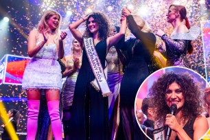 An Iranian-born mother says she is "endlessly grateful" after celebrating her victory in being crowned "Miss Germany 2024" after the pageant loosened rules on age. 