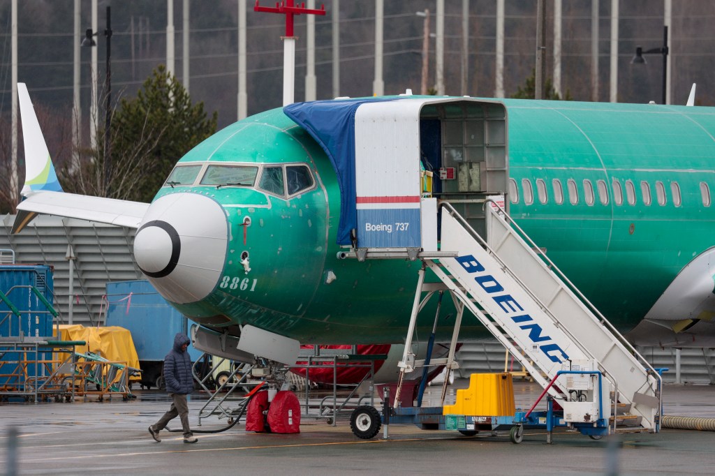 Boeing 737-8 MAX plant