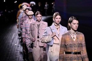 Chanel model Paris Fashion Week lineup