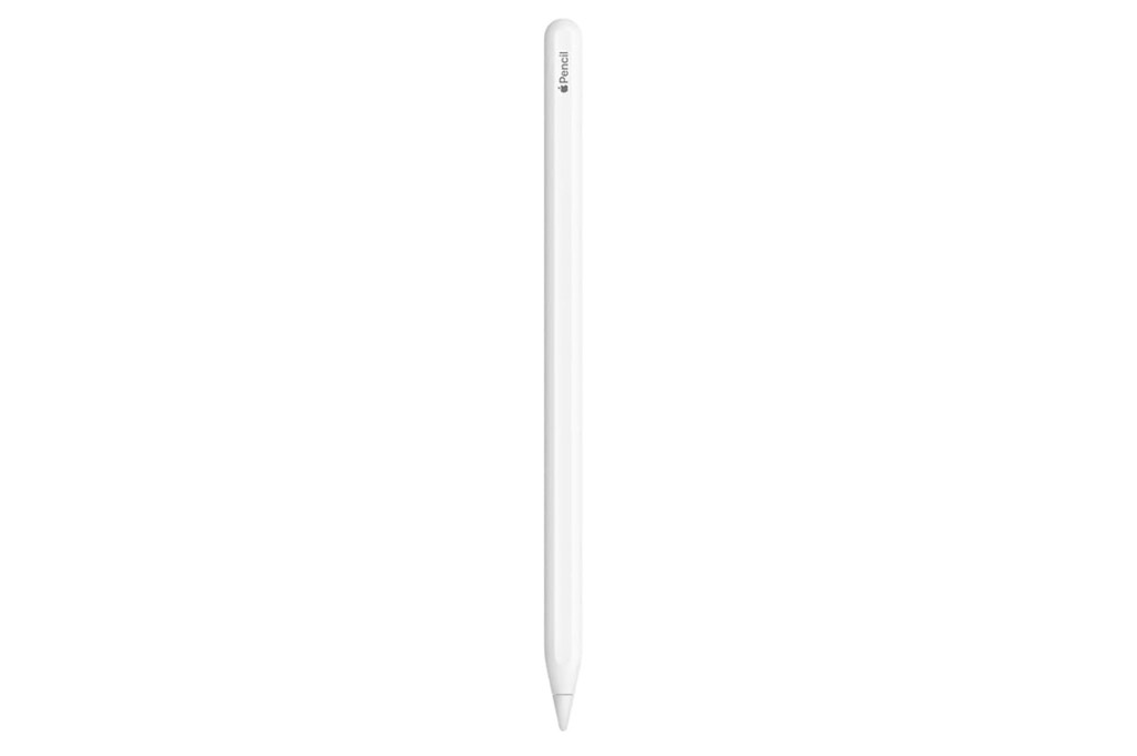 A white pencil on a white background