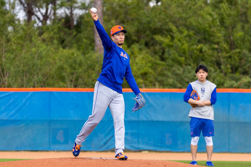 Kodai Senga will miss the start of the Mets' season with a shoulder injury.