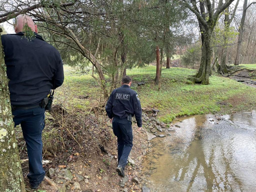 Multiple agencies searched in the area around the city of Hendersonville using drones, police dogs, helicopters and boats, according to reports.