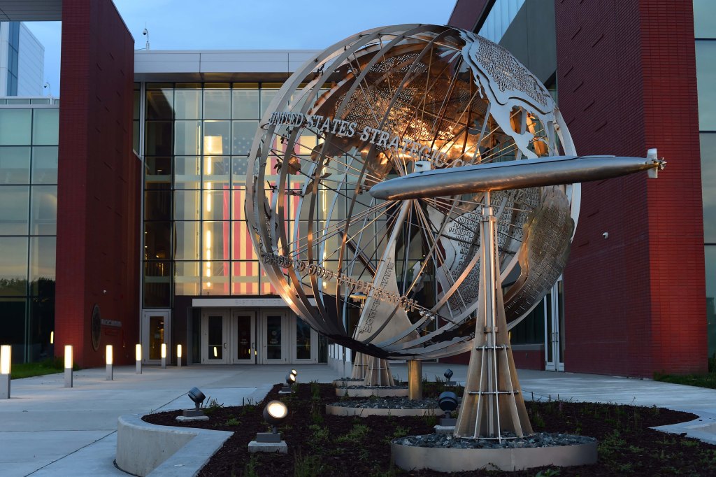 US Strategic Command sculpture.