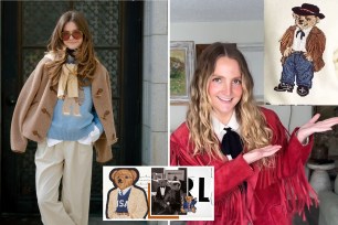 Women dressing like ralph lauren teddy bear