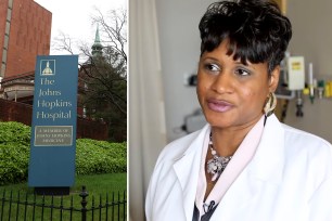 Johns Hopkins Medicine left and Sherita Golden right.