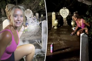 An influencer called the Clean Girl has stirred up controversy online after tidying up neglected graves sans permission -- because she feels that "everyone deserves a beautiful resting place."