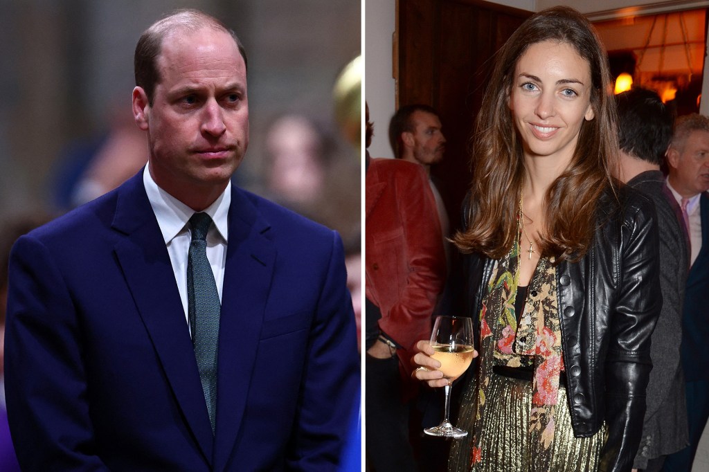 Prince William and Rose Hanbury. 