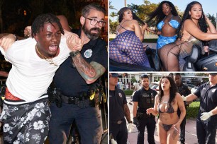 Spring Break arrest on Miami Beach/Spring breakers partying