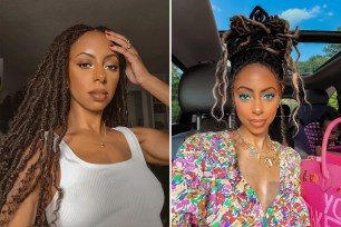 Jessica Pettway (left and right), a mom-of-two beauty YouTuber with a large following, died on March 13 from complications related to her stage 3 cervical cancer, nearly 9 months after she revealed her devastating diagnosis